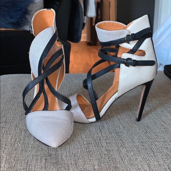 Rebecca Minkoff Shoes - Rebecca Minkoff grey heels NWOT